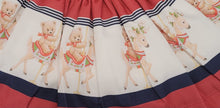 Load image into Gallery viewer, Red bear/carousel top &amp; skirt set