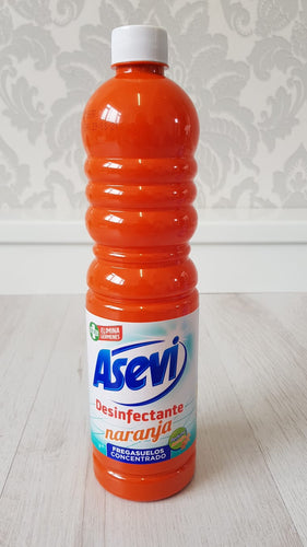 Asevi floor cleaner/concentrated disinfectant- Orange 1L🍊