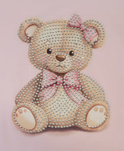Load image into Gallery viewer, Pink teddy bear top, skirt&amp; headband set