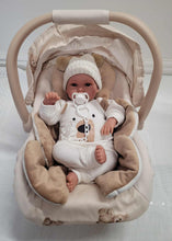 Load image into Gallery viewer, Roma teddy pushchair, car seat &amp; Spanish doll bundle