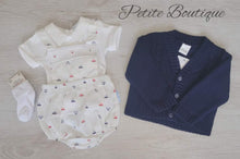 Load image into Gallery viewer, Boys top &amp; cars romper set