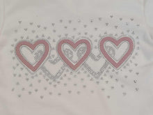 Load image into Gallery viewer, Blush pink heart top &amp; skort set