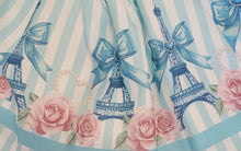Load image into Gallery viewer, Mint green Paris top, skirt &amp; headband set
