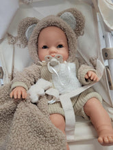 Load image into Gallery viewer, Roma teddy bear print pushchair &amp; matching doll bundle
