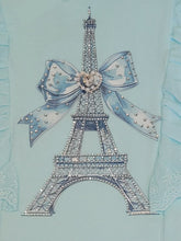 Load image into Gallery viewer, Mint green Paris top, skirt &amp; headband set