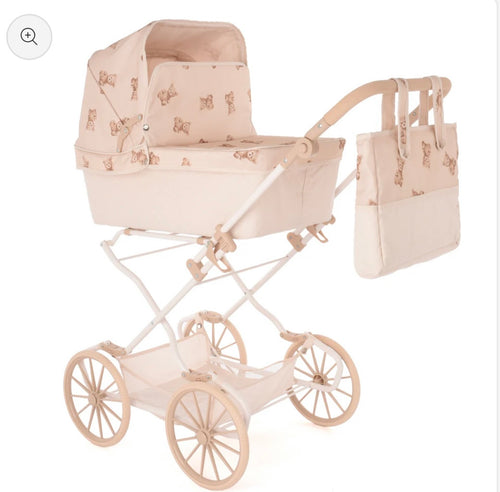 Roma teddy reborn dolls pram (For older girls)🧸
