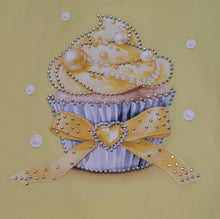 Load image into Gallery viewer, Yellow cupcake top, skirt &amp; headband set