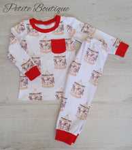 Load image into Gallery viewer, PRE ORDER BOYS CAROUSEL CHRISTMAS PYJAMAS - ARRIVE APPROX 3-4WKS 🎄