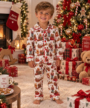 Load image into Gallery viewer, PRE ORDER Boys Christmas pyjamas