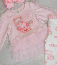 Load image into Gallery viewer, Caramelo pink jewellery box top &amp; legging set