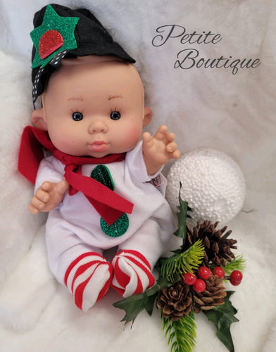 Spanish scented Christmas snow boy doll 26m ❄️
