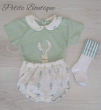 Load image into Gallery viewer, Spanish hot air balloon top &amp; jam pant set