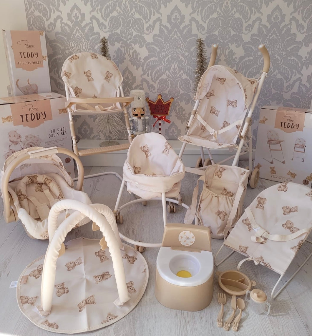 Roma Teddy print complete bundle 🧸