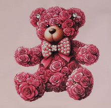 Load image into Gallery viewer, Pink Teddy top &amp; skirt set