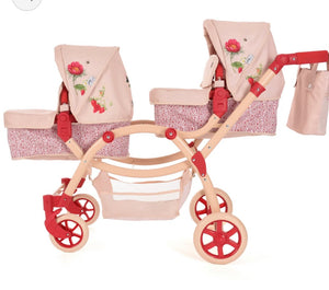 Roma RHS twin dolls pram🌺 - Flora