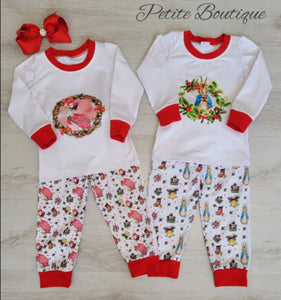 PRE ORDER BOYS PETER RABBIT CHRISTMAS PYJAMAS - ARRIVE APPROX 3/4WKS 🎅🏻