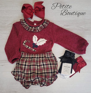 Spanish Calamaro holly top & jam pant set