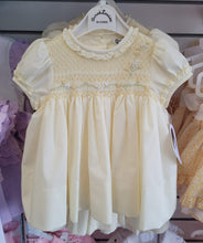Load image into Gallery viewer, Sarah Louise lemon smock dress