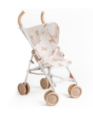 Roma teddy bear print pushchair