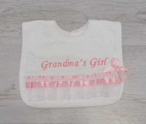 Grandma’s girl bib