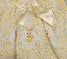 Load image into Gallery viewer, Lemon bunny top &amp; skirt set