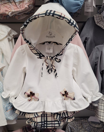 Deolinda hoodie top & jam pant set