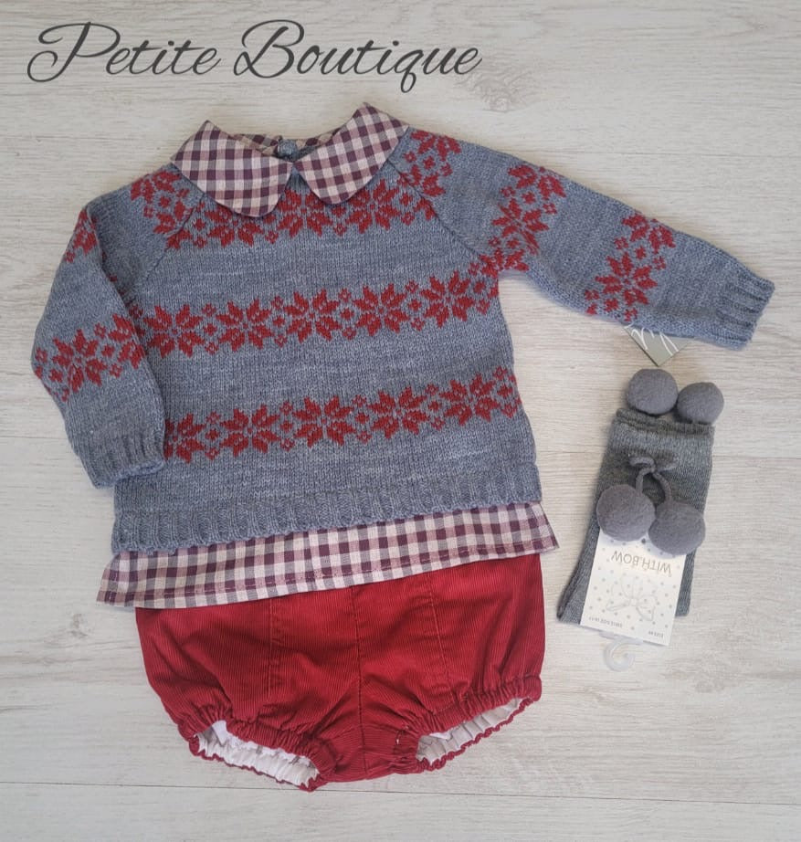 Spanish jumper & jam pant set