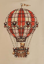 Load image into Gallery viewer, Red hot air balloon top &amp; skirt set