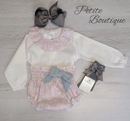 Spanish Calamaro shirt & paisley print jam pant set