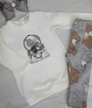 Load image into Gallery viewer, EMC teddy sweatshirt &amp; legging set