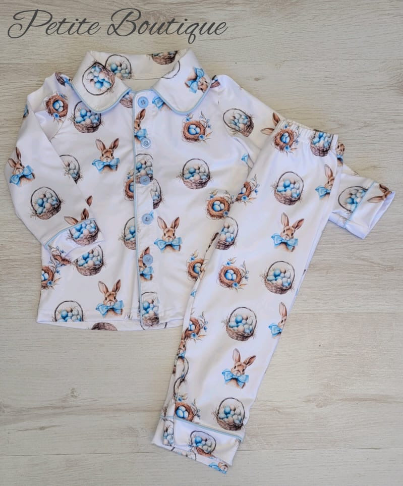 Easter print boys pyjamas 🐰💛