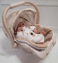 Load image into Gallery viewer, Roma teddy pushchair, car seat &amp; Spanish doll bundle