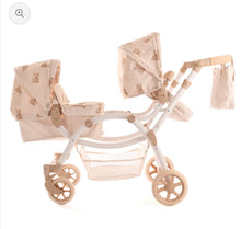 Load image into Gallery viewer, Roma teddy twin dolls pram🧸