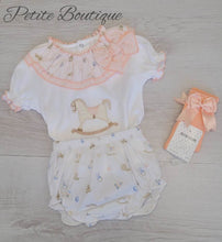 Load image into Gallery viewer, Spanish rocking horse top &amp; jam pant set