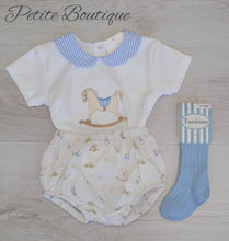 Load image into Gallery viewer, Spanish rocking horse top &amp; jam pant set