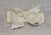 Load image into Gallery viewer, 4inch bow thick soft headband