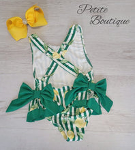 Load image into Gallery viewer, Lemons double bow swimsuit🍋