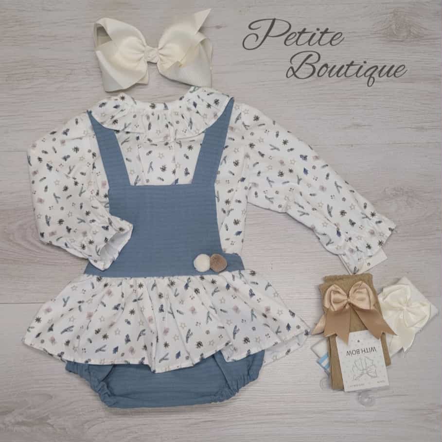 Spanish autumn print romper