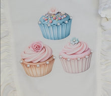 Load image into Gallery viewer, Lemon cupcake ruffle top &amp; skirt set