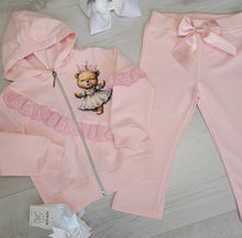 Load image into Gallery viewer, Pink bear 2pc lounge set