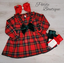 Load image into Gallery viewer, Spanish Calamaro tartan dress