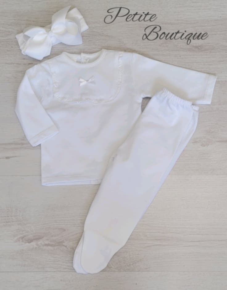 Spanish white 2pc set