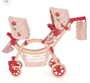 Roma RHS twin dolls pram🌺 - Flora