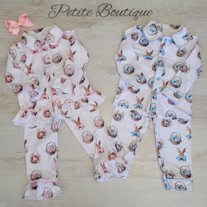 Easter print boys pyjamas 🐰💛