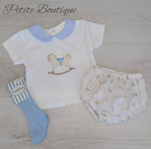 Load image into Gallery viewer, Spanish rocking horse top &amp; jam pant set