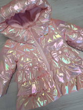 Load image into Gallery viewer, Mintini pink iridescent padded coat