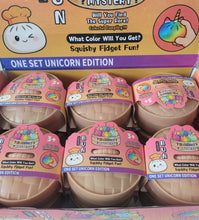 Load image into Gallery viewer, Unicorn squishy dumpling fidget toy