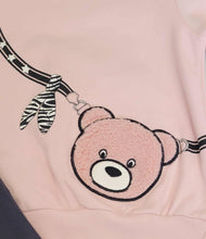 Load image into Gallery viewer, EMC Teddy sweatshirt &amp; flare legging set