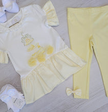 Load image into Gallery viewer, Caramelo lemon legging set