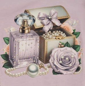 Lilac jewellery box top & legging set